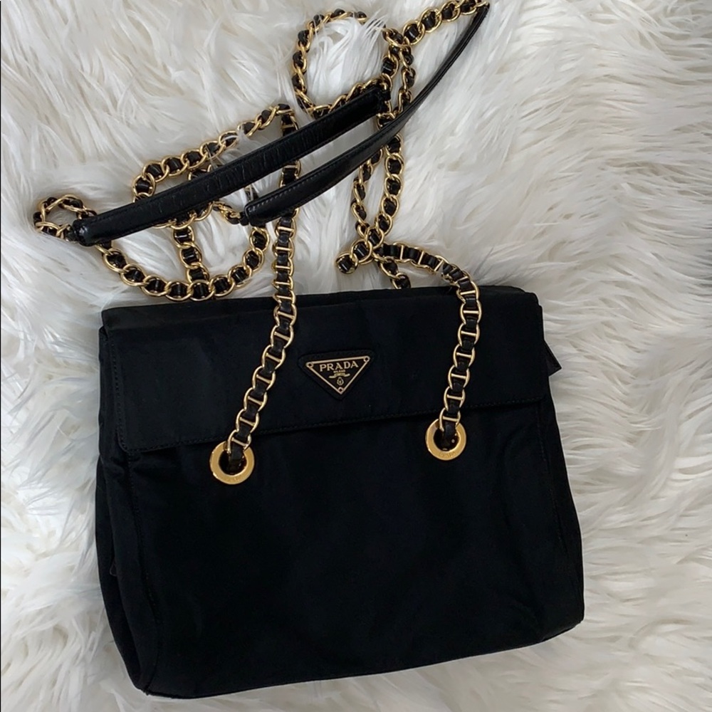 ✨ AUTHENTIC ✨ VINTAGE PRADA CLOTH HANDBAG